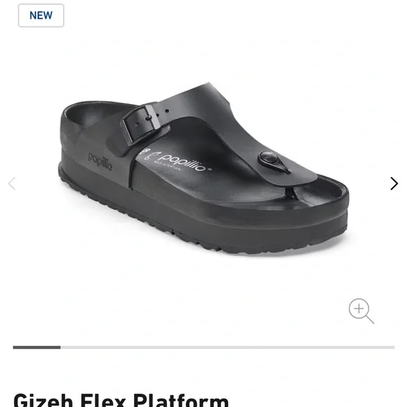 Birkenstock Black Sandals with Contoured Footbed - 39 - Picture 5 of 5